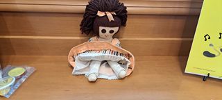 Muñeca de trapo Vintage años 80