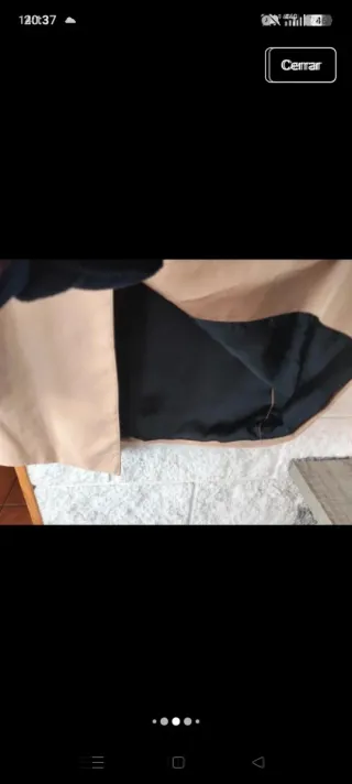 Gabardina beige Zara