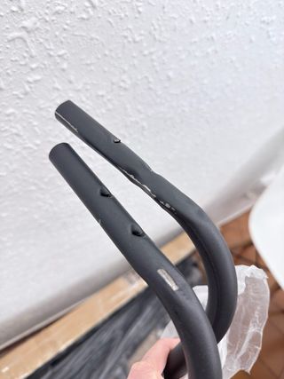 Perchero doble burro de ropa con estantes zapatero