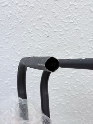 Perchero doble burro de ropa con estantes zapatero