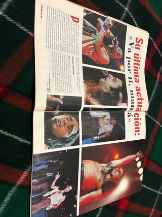 Revista NUEVO CLAN. ANTONIO FLORES HA MUERTO. 1987