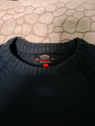 Maglione blu, taglia S, Inside