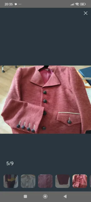 ALQUILER Traje Torrenti hombre completo