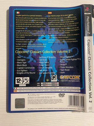 Copertina Capcom Classics Collection PS2