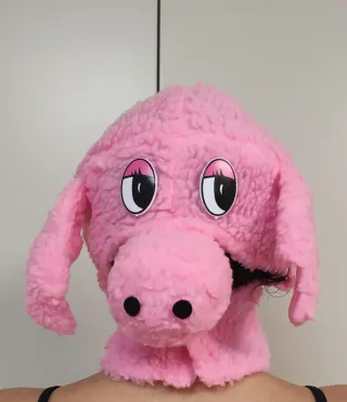 Disfraz divertido cerdito talla L adulto