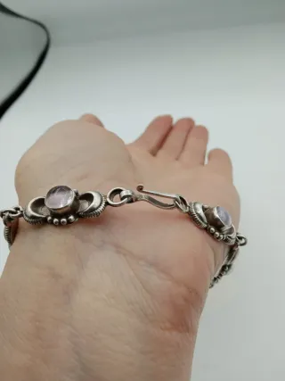 Bracciale argento etnico