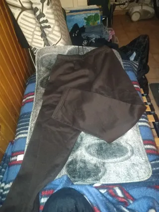 Pantalones anchos overside