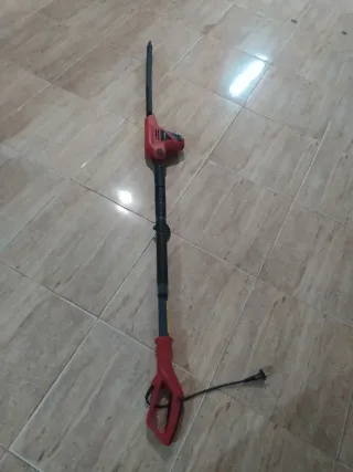 Cortasetos Eléctrico Rojo