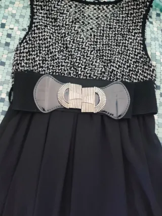 Vestido con cinturón