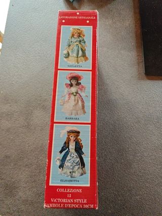 Bambola ceramica Victorian Style 30 cm porcellana