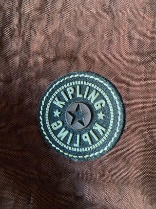 Mochila Kipling original marrón
