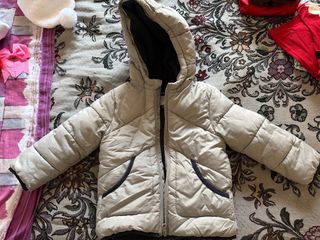 Abrigo niña invierno gris