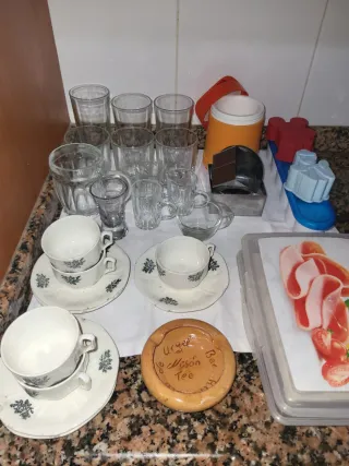 Lote de utensilios de cocina