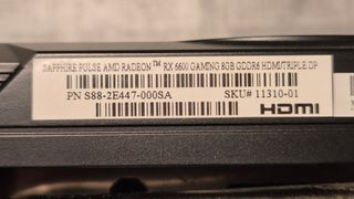 Placa Grafica AMD RX 6600 8Gb (LER)