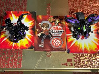 Bakugan coleccion negro púrpura