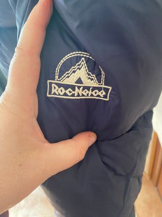 Abrigo Roc Neige azul plumas natural