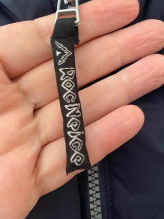 Abrigo Roc Neige azul plumas natural