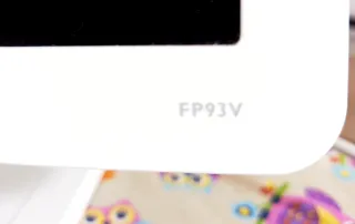 Monitor blanco BENQ fp93v