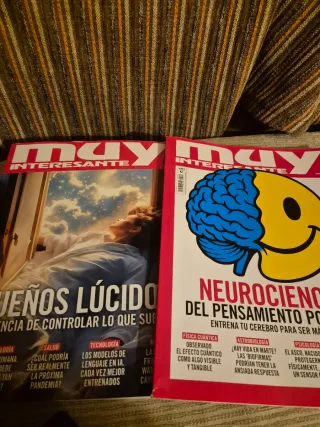 Lote 2 revistas Muy intersante