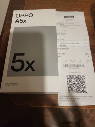 Telemóvel marca OPPO A5x 128G novo em caixa.
