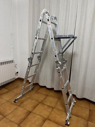 Escalera super ladder, aluminio aeronáutico