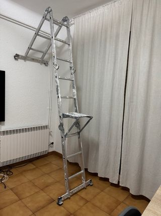 Escalera super ladder, aluminio aeronáutico