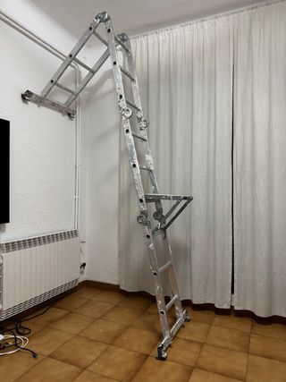 Escalera super ladder, aluminio aeronáutico