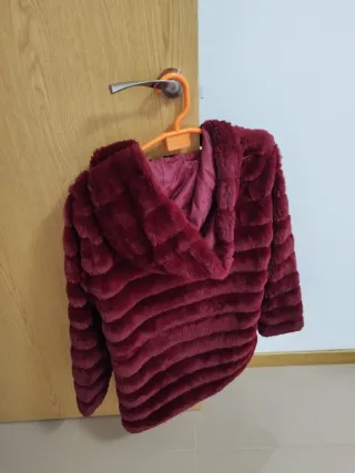 Chaqueta de pelo calentita