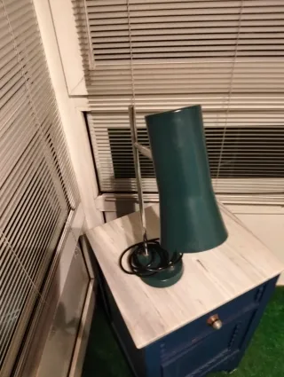 Lampara de sobremesa estilo retro vintage