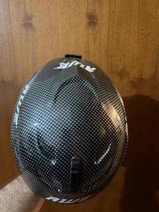 Casco AWE carbon look + occhiali