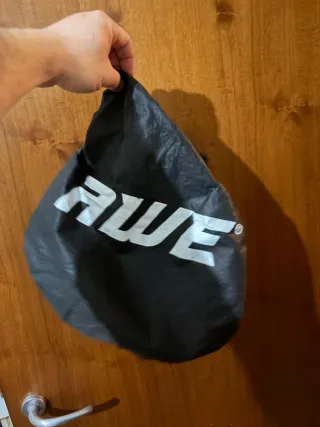 Casco AWE carbon look + occhiali