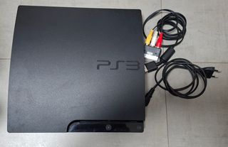PS3 Slim 298GB + 2 Mandos