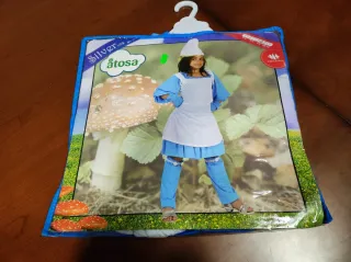 Disfraz Pitufina niña,7-9 años