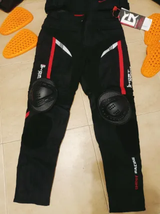 Traje de moto completo