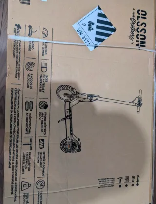 Patinete eléctrico Olsson Fresh Advance a estrenar