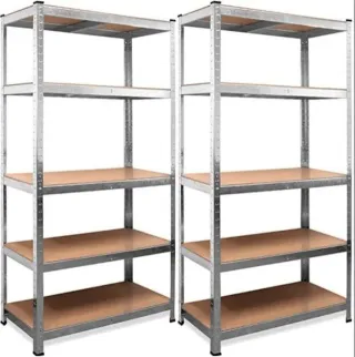 Lote DOS UNIDADES estanterías galvanizadas NUEVAS