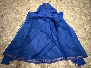 chubasquero azul para niños 12-13años