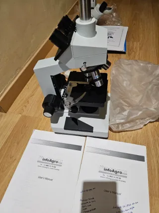 Pack 2 Microscopios: AmScope T400 + Radical RSM-9F