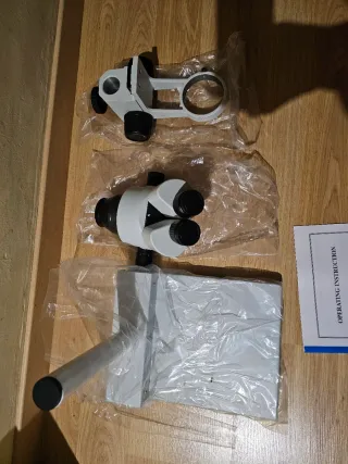 Pack 2 Microscopios: AmScope T400 + Radical RSM-9F