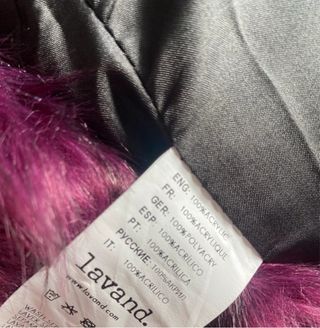 Chaquetón pelo sintético .Premium