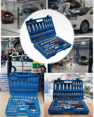 set attrezzi valigetta 108 pz