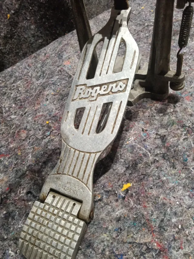 Pedal de bombo Rogers vintage