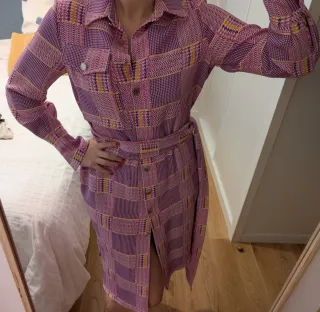 Vestido Rosa y naranja Purificación García