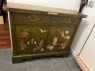 Mueble Recibidor chino antiguo estilo chinoiserie