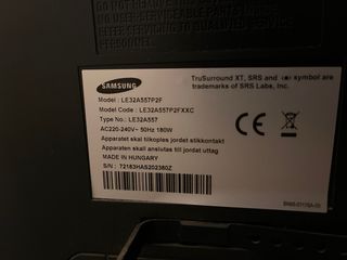 Televisor Samsung + fire tv stick Lite