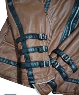 Biker chico tipo bomber