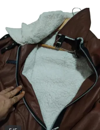 Biker chico tipo bomber