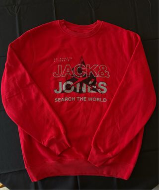 Sudadera Jack&Jones Roja M