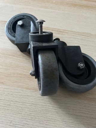 Ruedas giratorias grandes