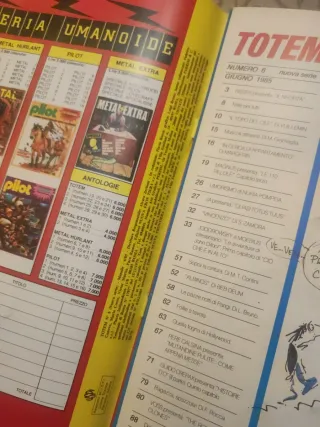 Totem in lotto nuova serie